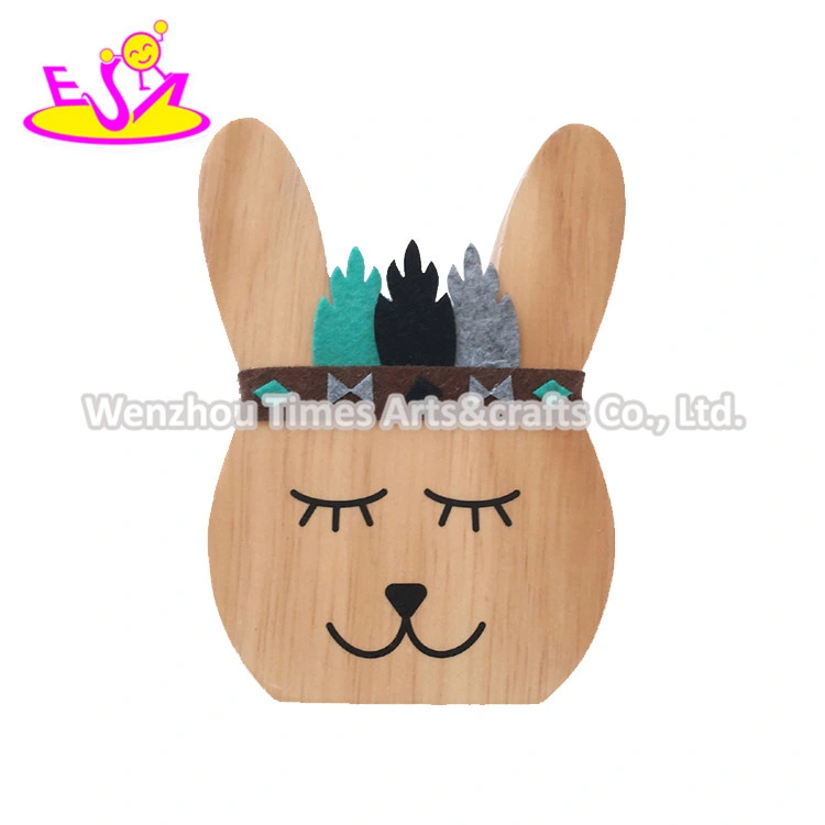 High Quality Wooden Toddler Room Decor with Cat Shape W02A364